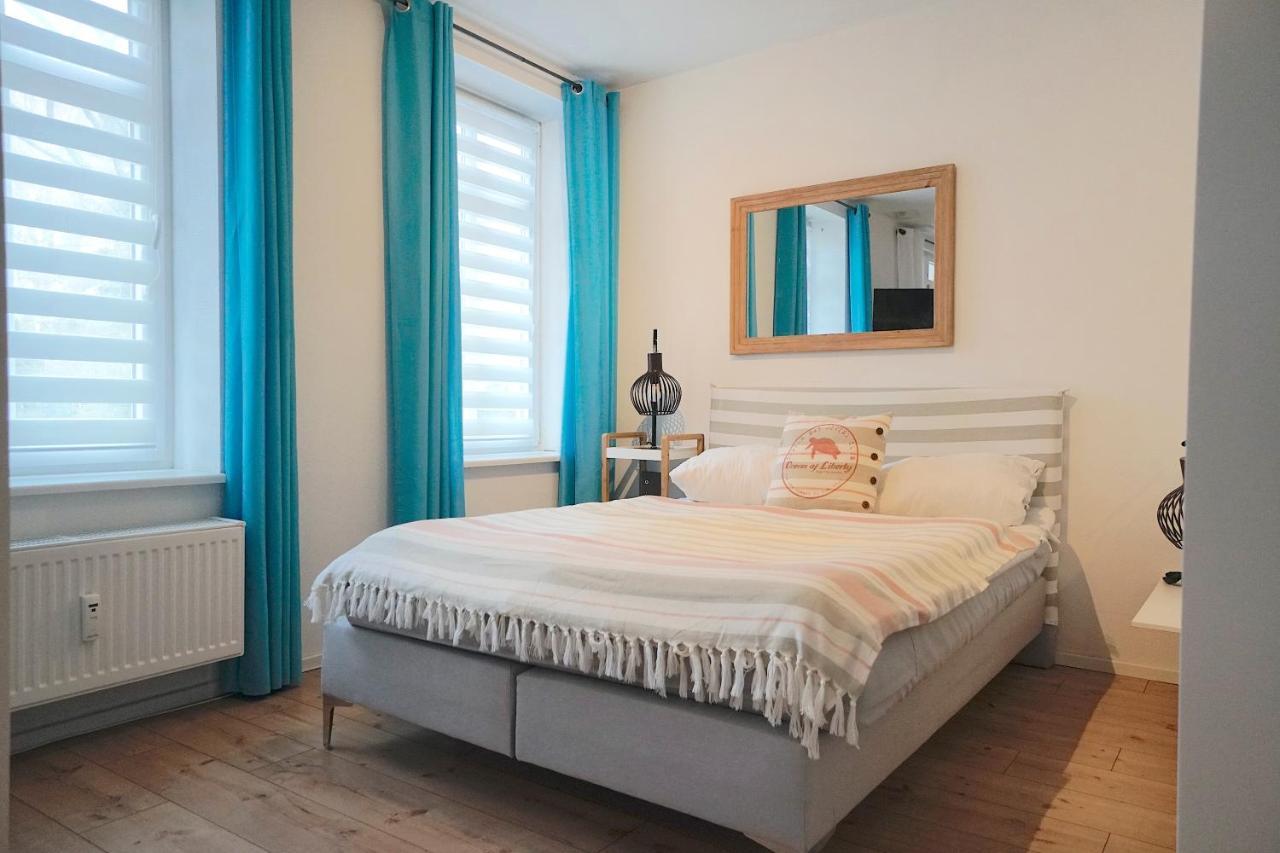 Ferienwohnung Kajuete Am Borbyer Kurpark Von Eckernfoerde Ngoại thất bức ảnh