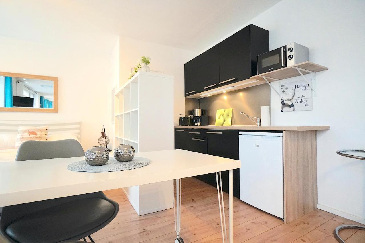 Ferienwohnung Kajuete Am Borbyer Kurpark Von Eckernfoerde Ngoại thất bức ảnh