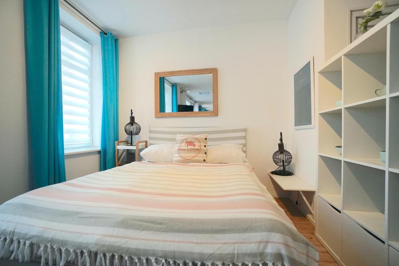 Ferienwohnung Kajuete Am Borbyer Kurpark Von Eckernfoerde Ngoại thất bức ảnh