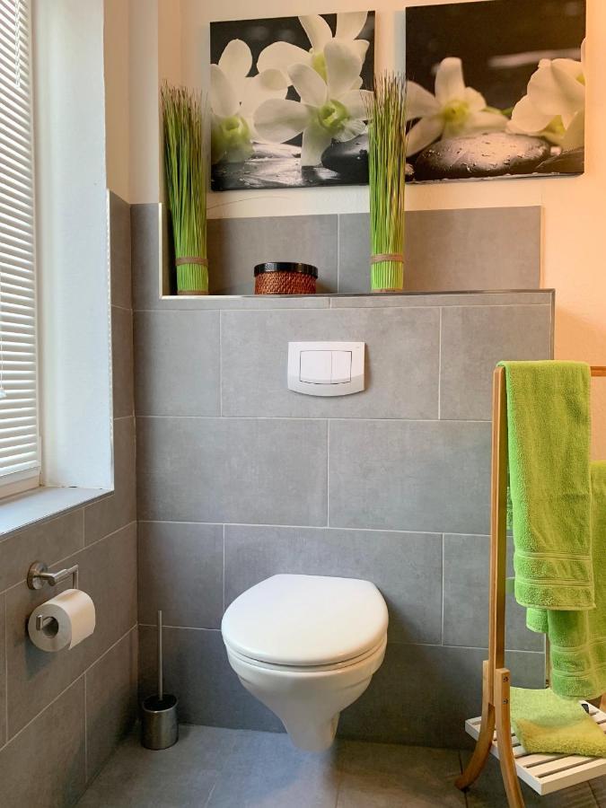 Ferienwohnung Kajuete Am Borbyer Kurpark Von Eckernfoerde Ngoại thất bức ảnh