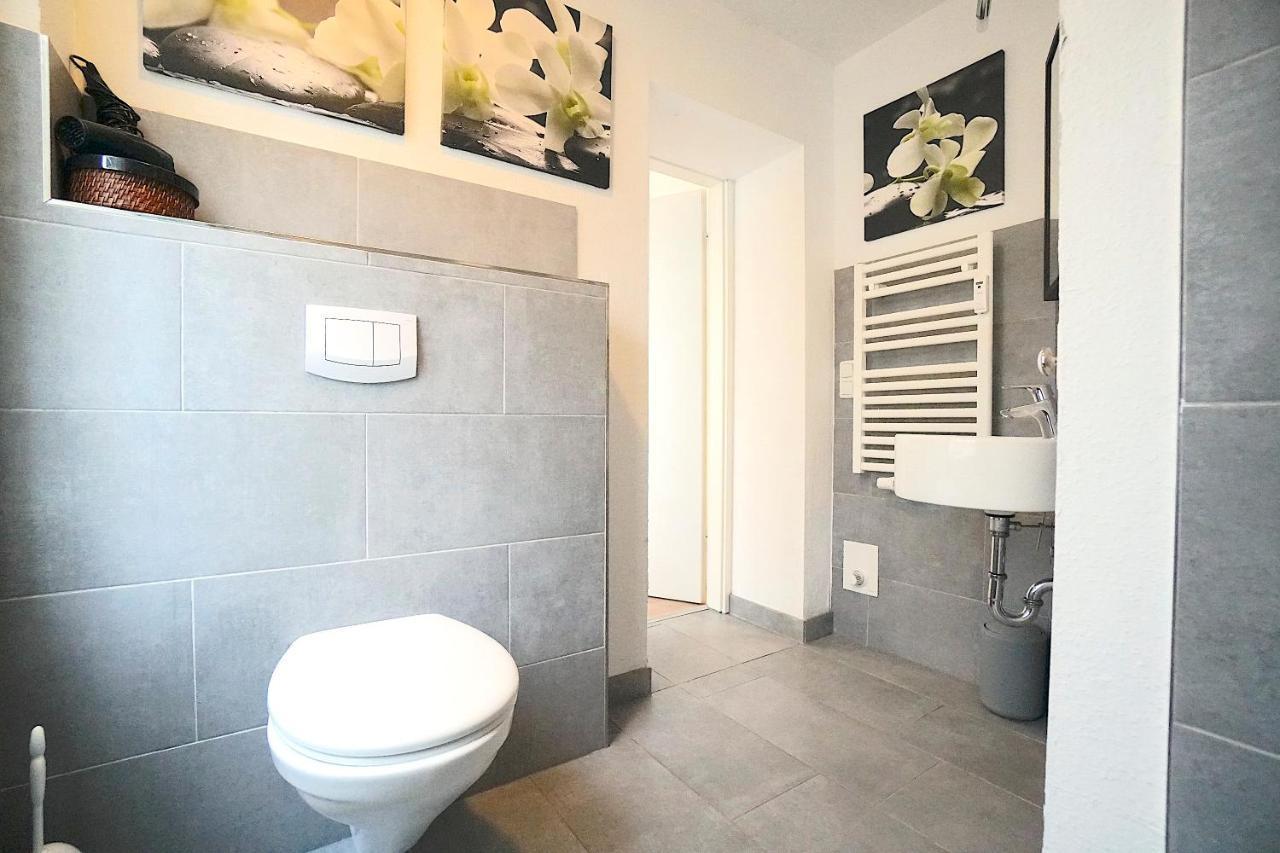 Ferienwohnung Kajuete Am Borbyer Kurpark Von Eckernfoerde Ngoại thất bức ảnh