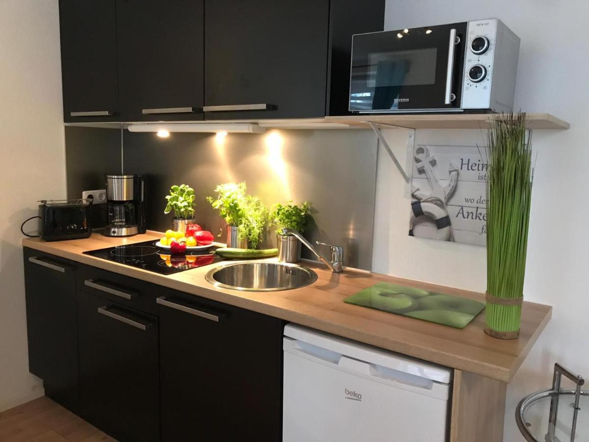Ferienwohnung Kajuete Am Borbyer Kurpark Von Eckernfoerde Ngoại thất bức ảnh
